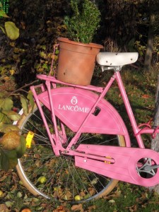 Pink Fahrrad